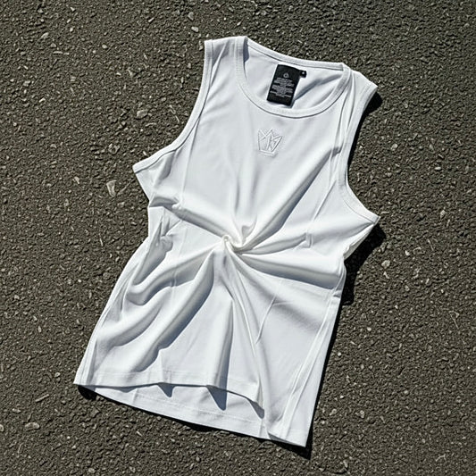 BASIC WHITE VEST
